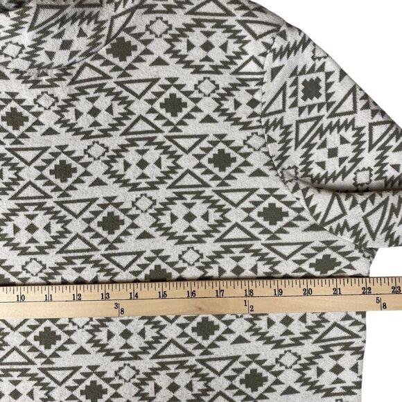 Duluth Trading Co Coolmax Pullover Women’s XL Aztec Geo Print Long Sleeve Top - Picture 4 of 5